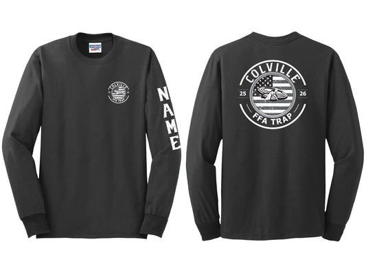 Black FFA Trap Long Sleeve PERSONALIZED