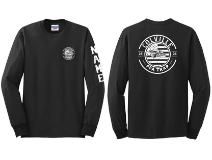 Black FFA Trap Long Sleeve PERSONALIZED
