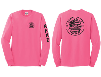 Pink FFA Trap Long Sleeve PERSONALIZED