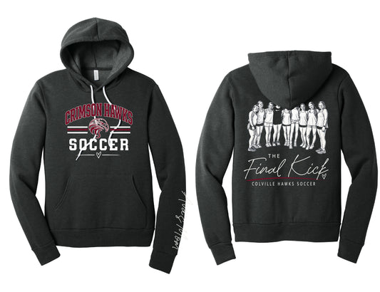 CHS Soccer Final Kick Bella+Canvas Hoodie