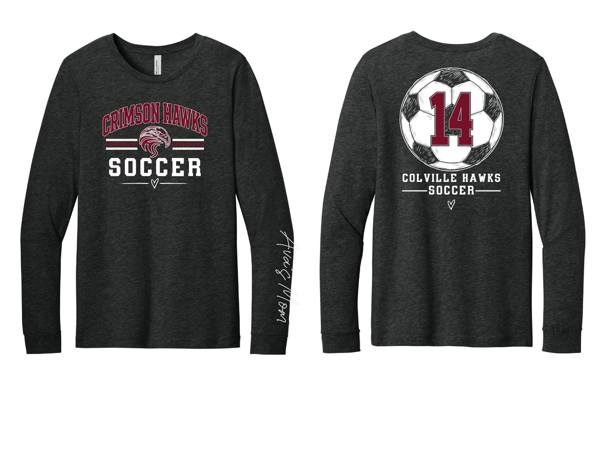 Bella+Canvas CHS Soccer Long Sleeve
