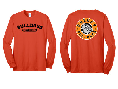 Bulldog Cross Country Youth or Adult Long Sleeve