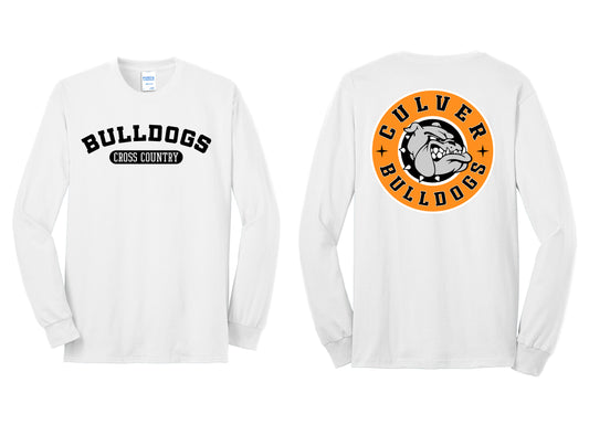 Bulldog Cross Country Youth or Adult Long Sleeve