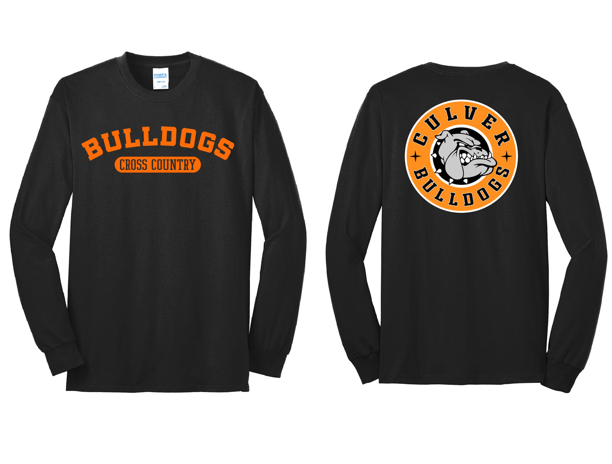 Bulldog Cross Country Youth or Adult Long Sleeve