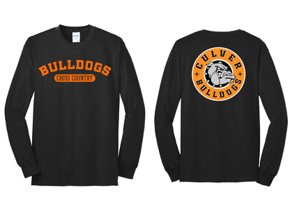 Bulldog Cross Country Youth or Adult Long Sleeve