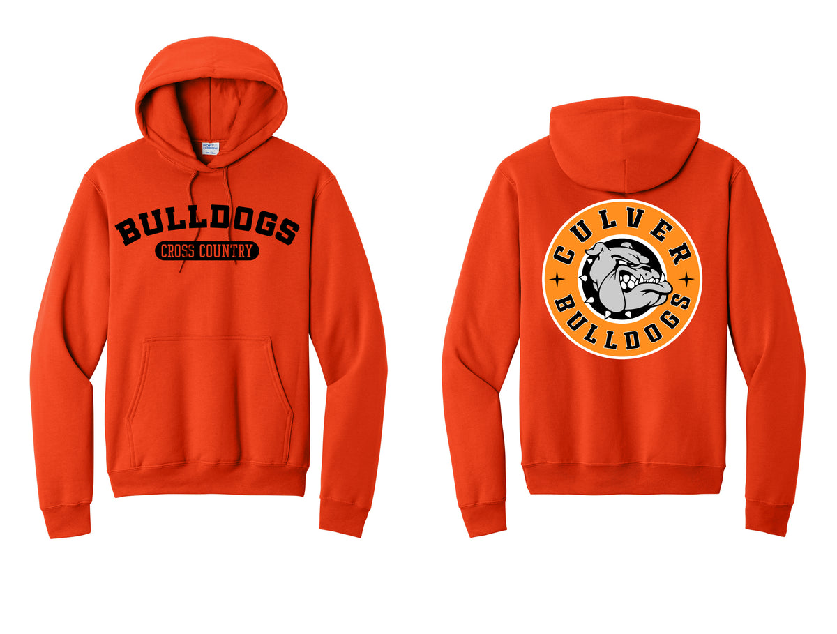 Bulldog Cross Country Youth or Adult Hoodie