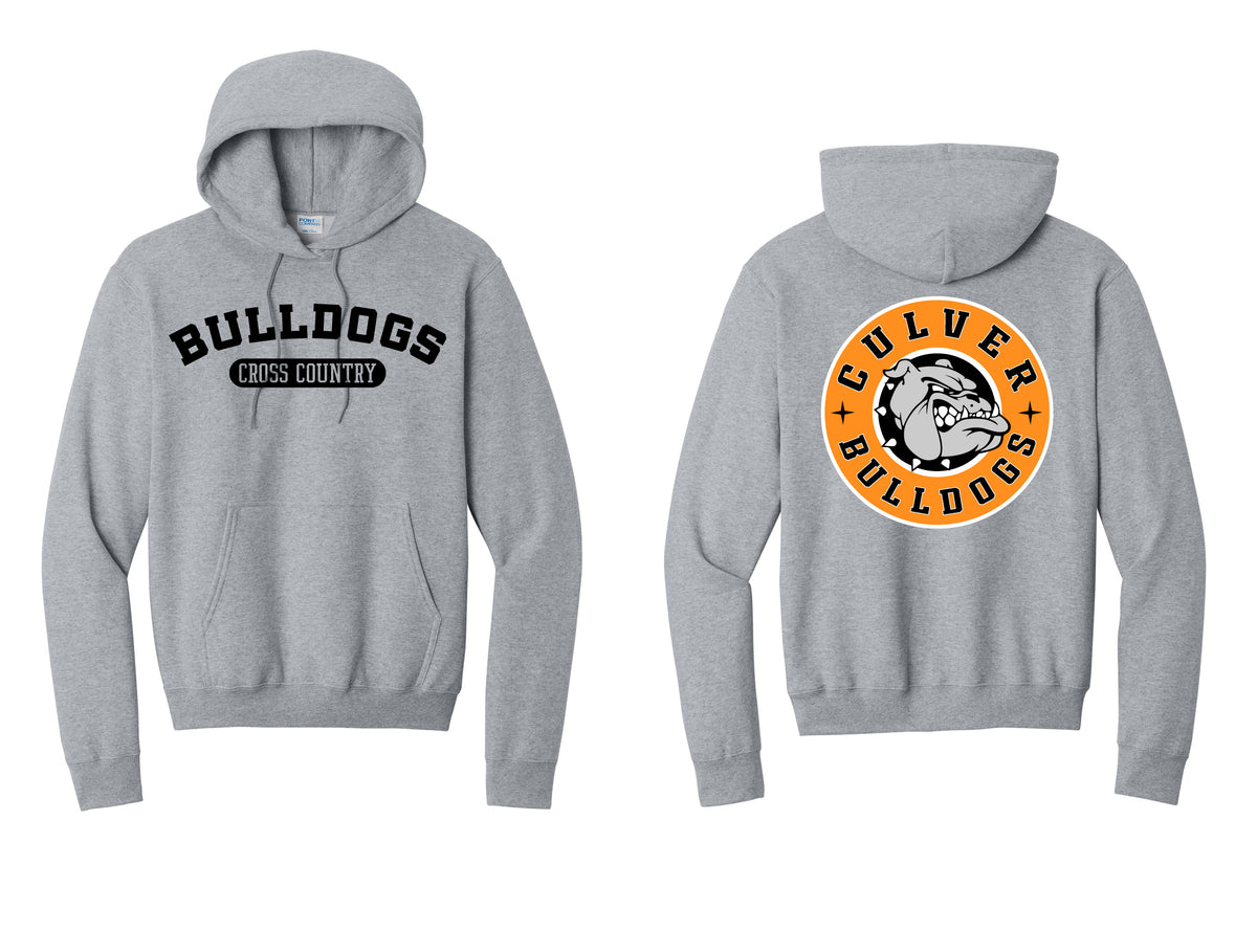 Bulldog Cross Country Youth or Adult Hoodie