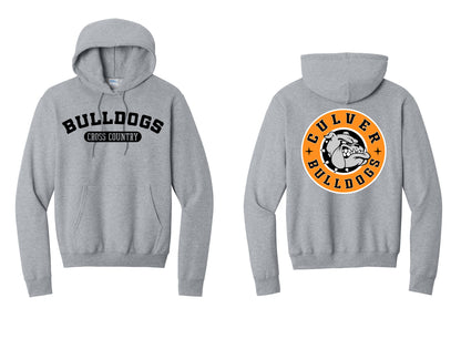 Bulldog Cross Country Youth or Adult Hoodie