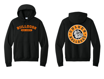 Bulldog Cross Country Youth or Adult Hoodie