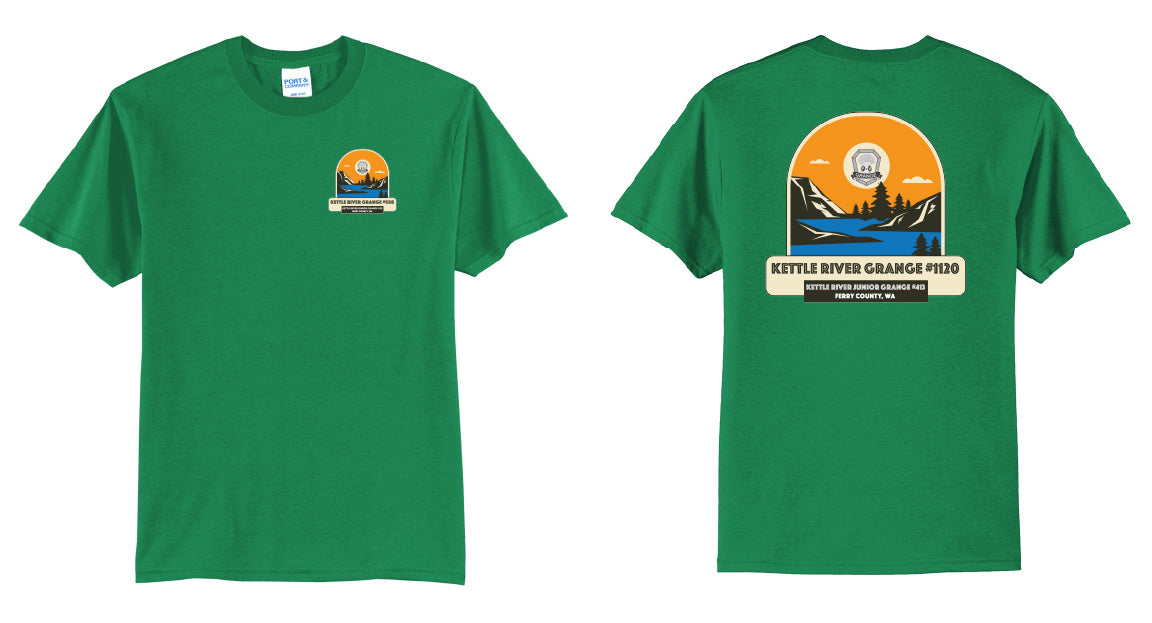 Kettle River Grange Logo Youth or Adult T-shirts