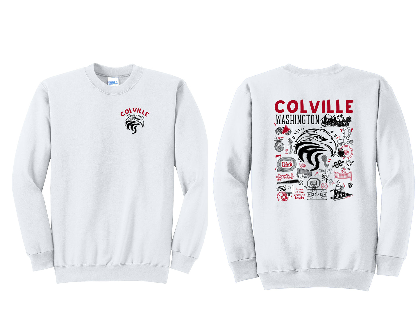 CHS Doodle Crewneck