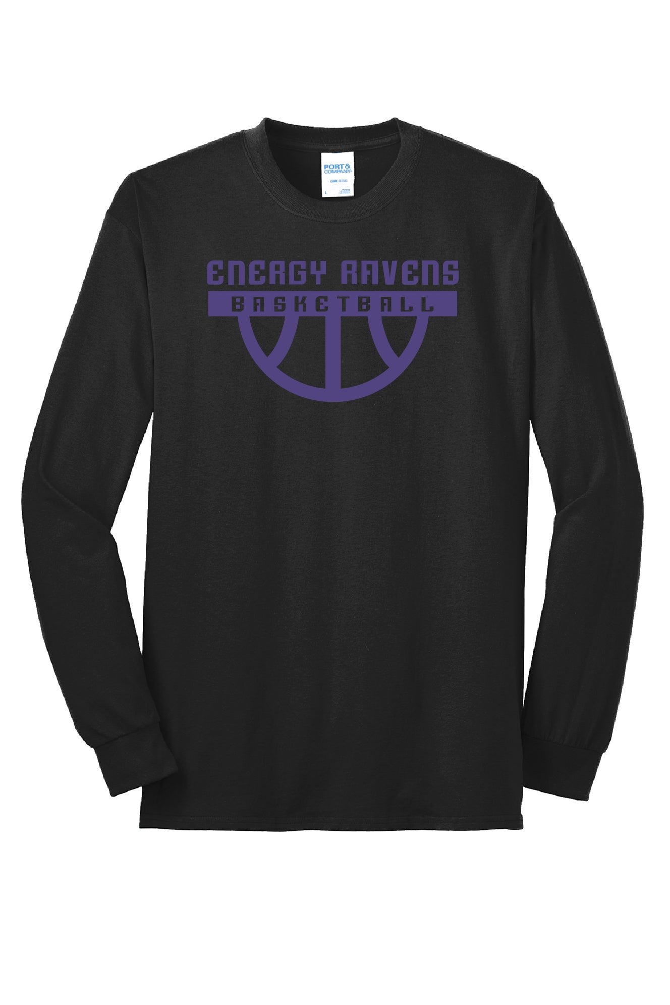 Energy Ravens Basketball Long Sleeve