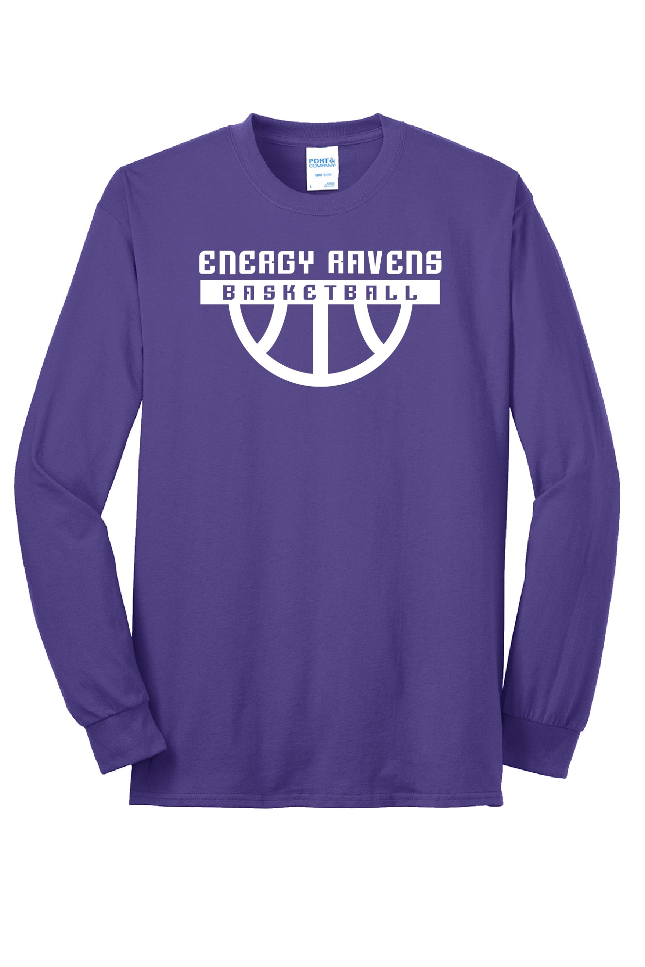 Energy Ravens Basketball Long Sleeve