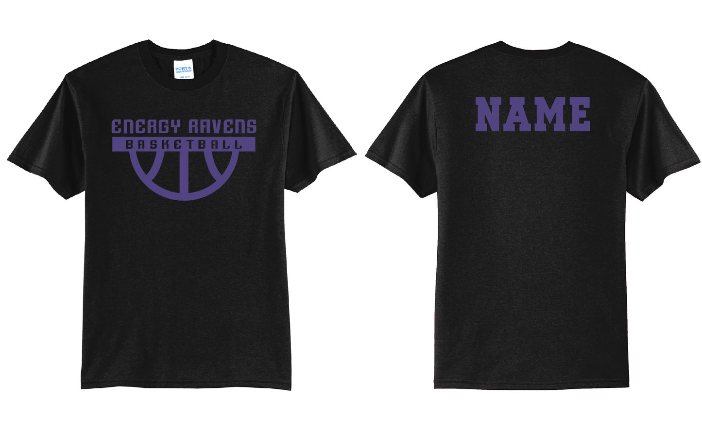 Energy Ravens Basketball T-Shirt