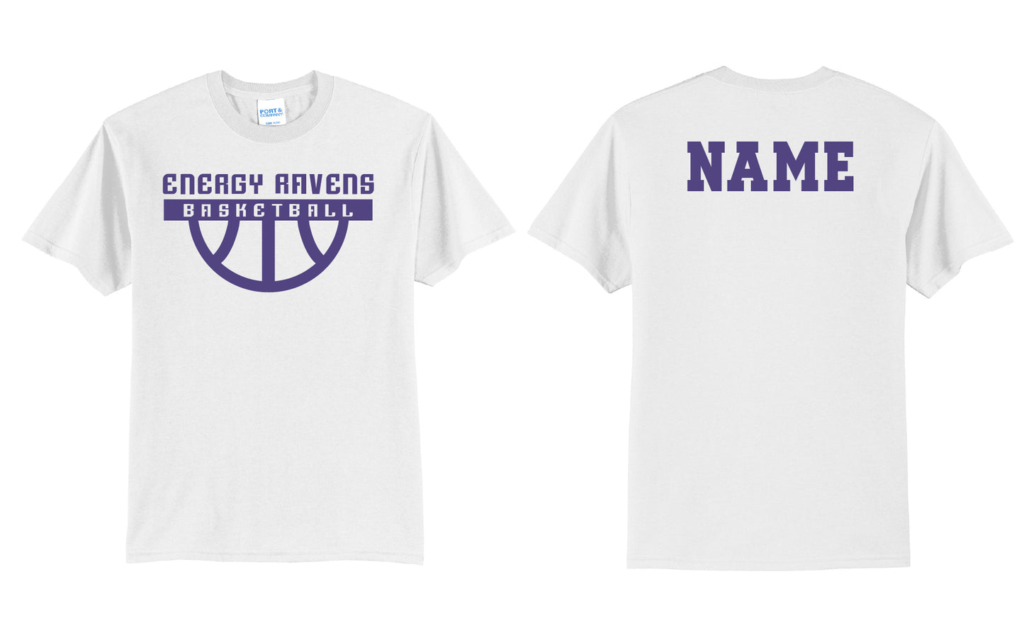 Energy Ravens Basketball T-Shirt