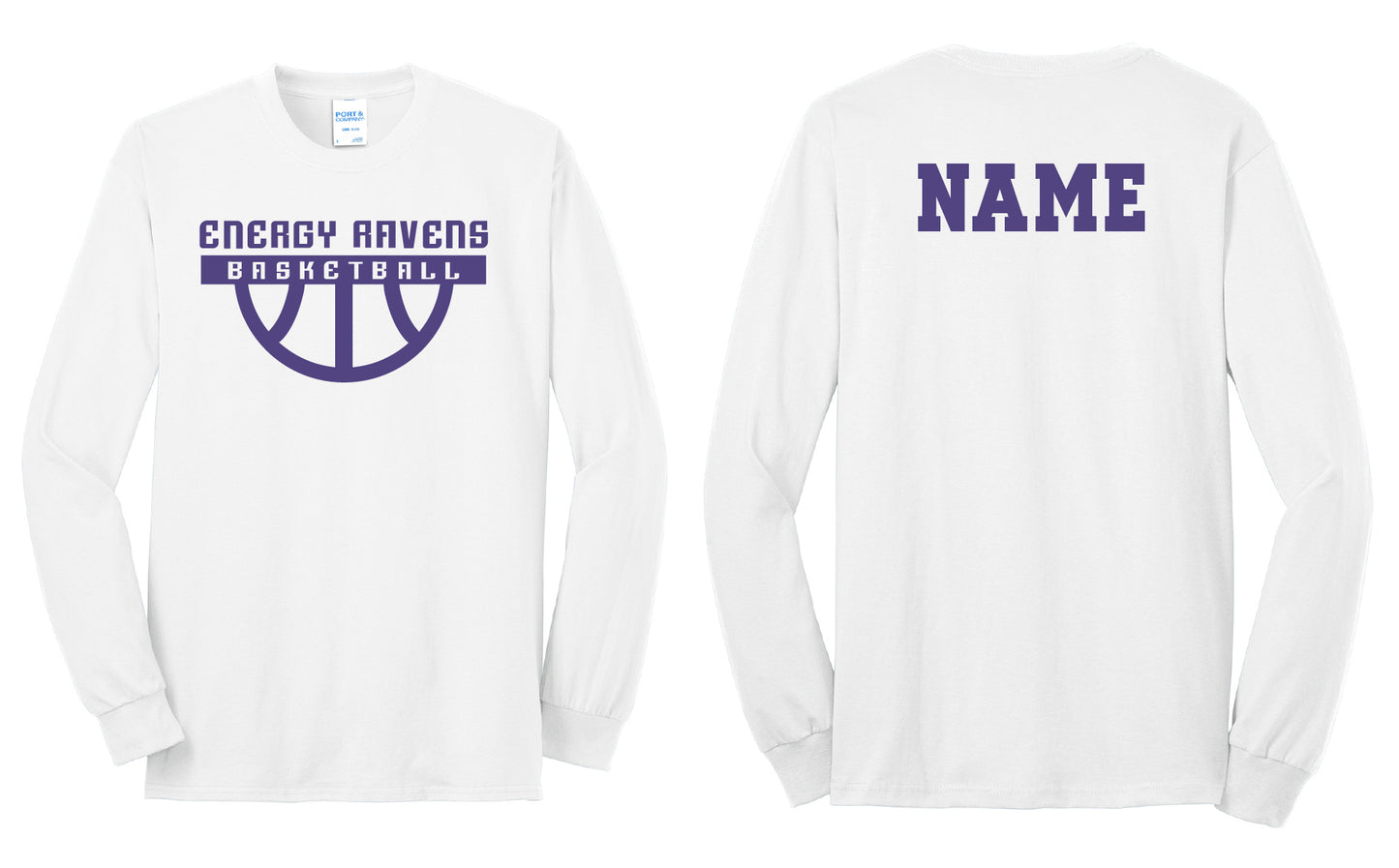 Energy Ravens Basketball Long Sleeve