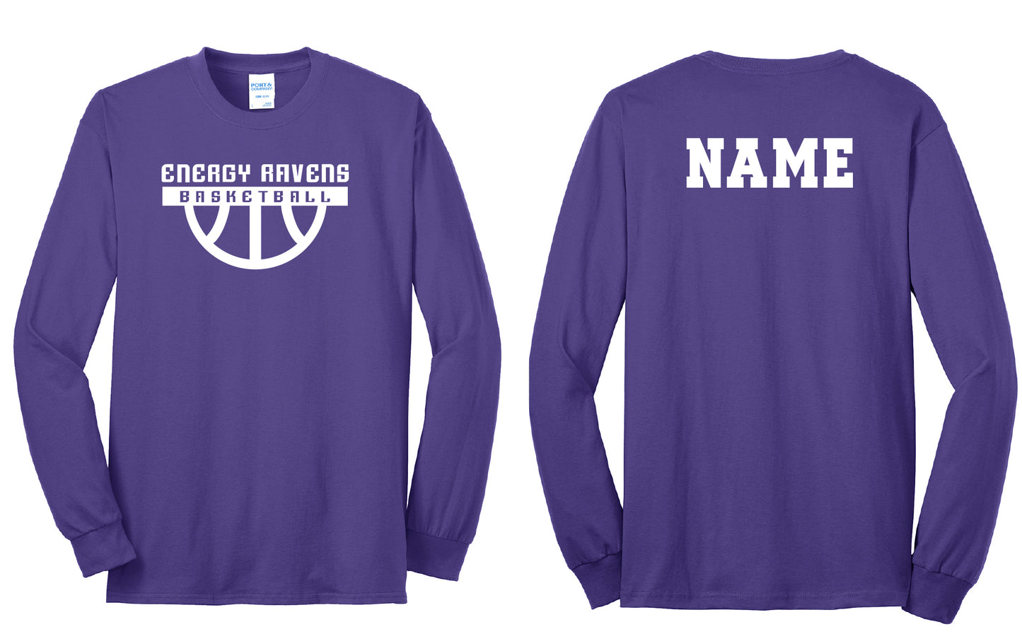 Energy Ravens Basketball Long Sleeve