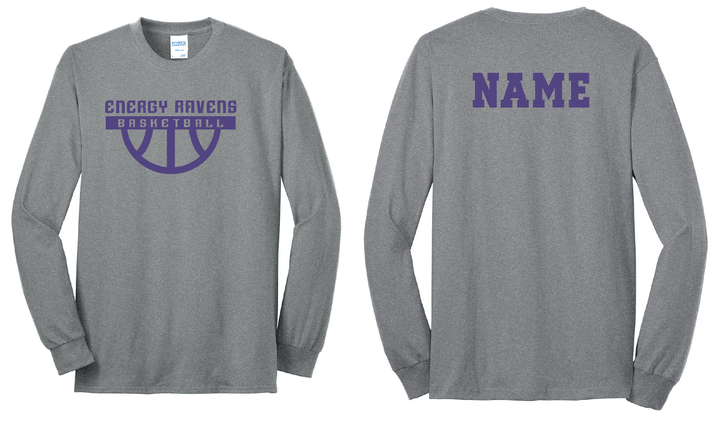 Energy Ravens Basketball Long Sleeve