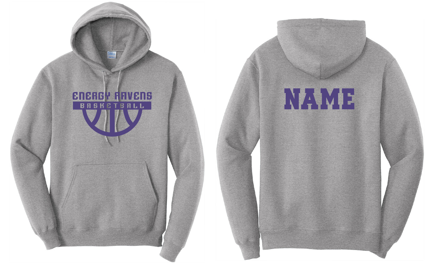 Energy Ravens Basketball Hoodie
