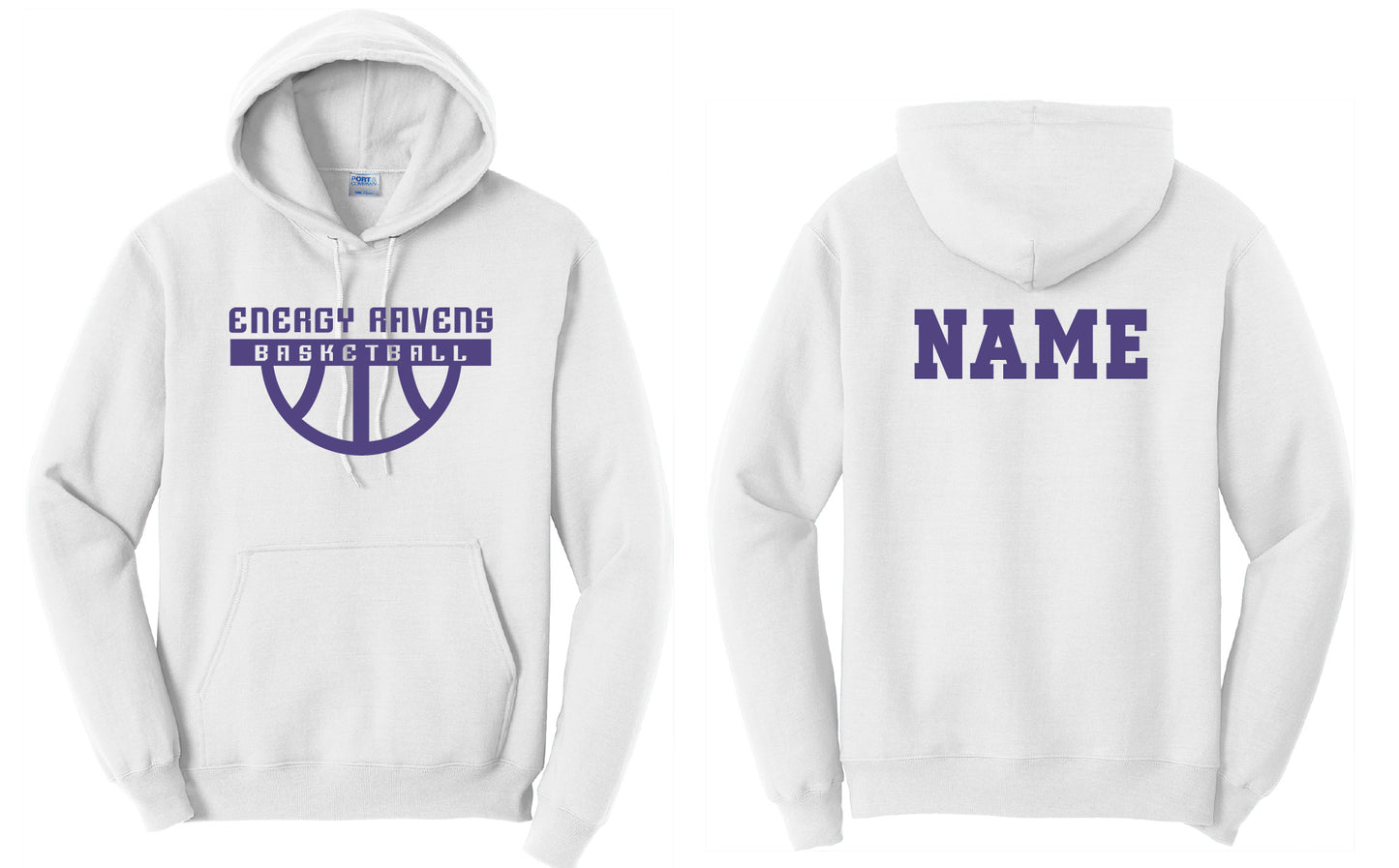 Energy Ravens Basketball Hoodie