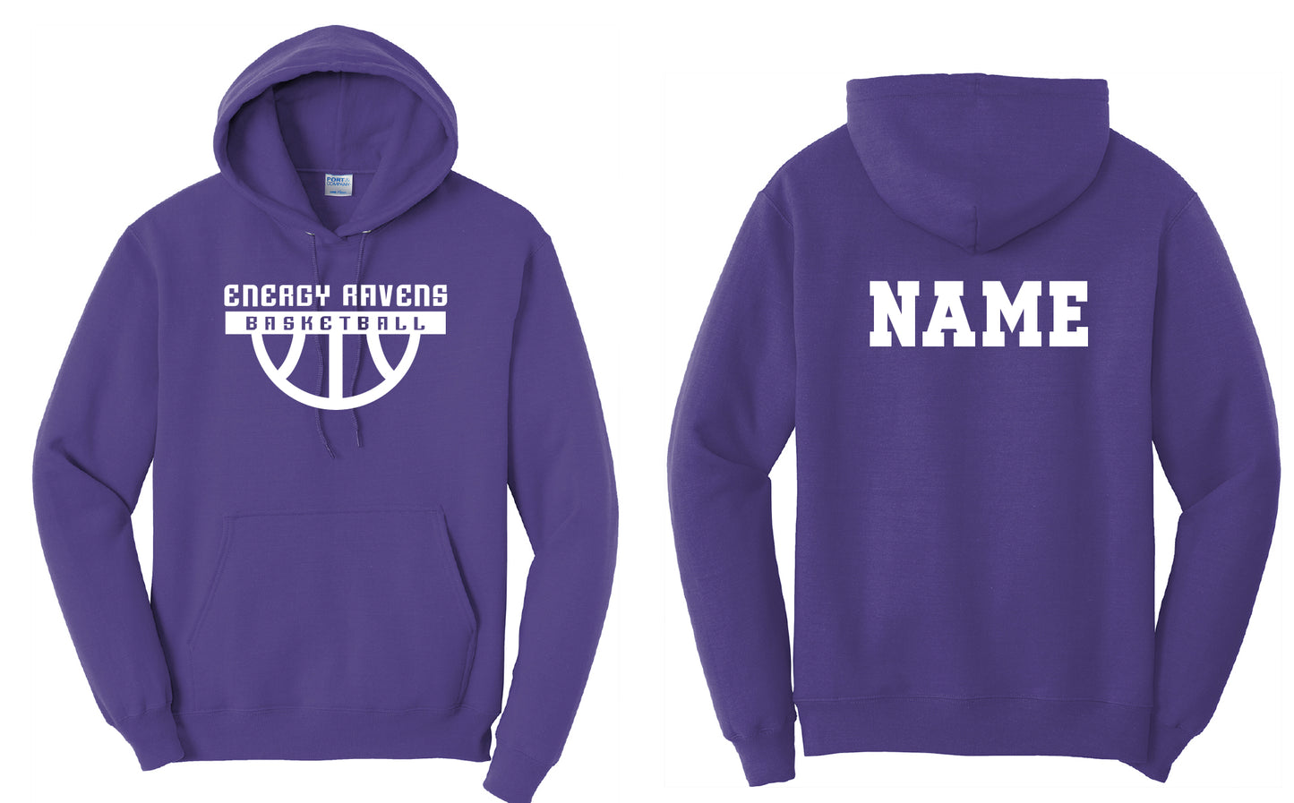 Energy Ravens Basketball Hoodie