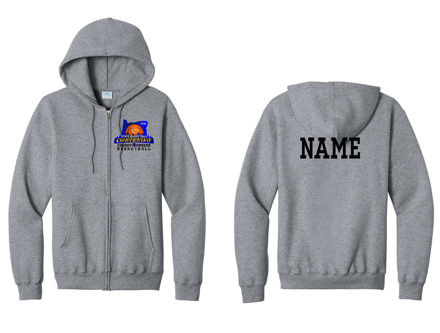Energy Ravens Championship Zip Up
