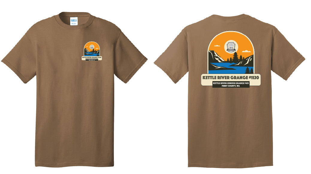 Kettle River Grange Logo Youth or Adult T-shirts