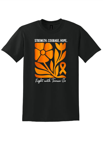 Fight With Terran Floral T-Shirt