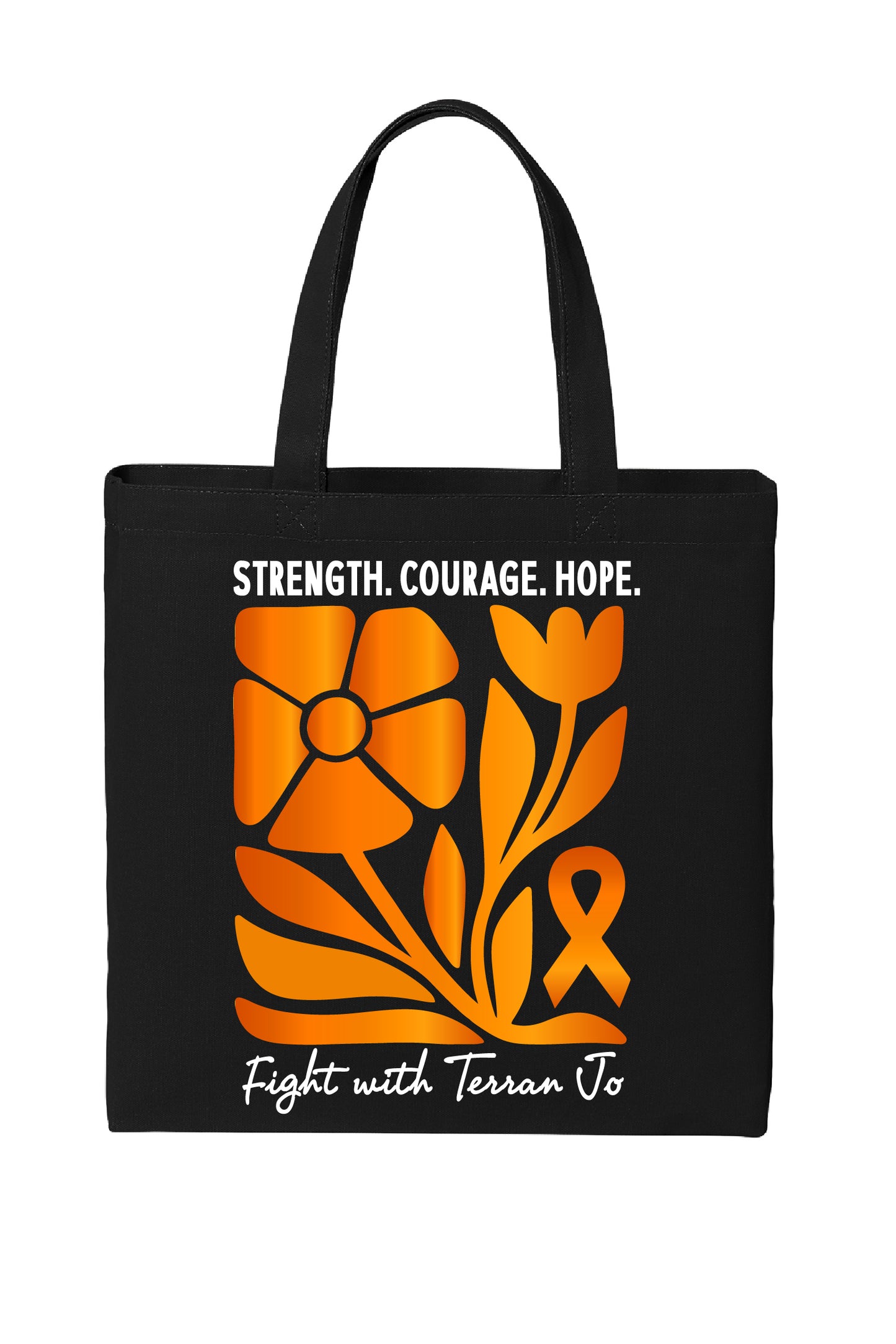 Fight With Terran Floral Tote (Small)