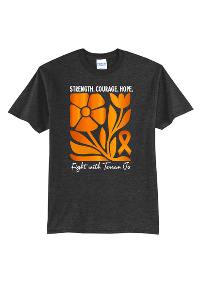 Fight With Terran Floral T-Shirt