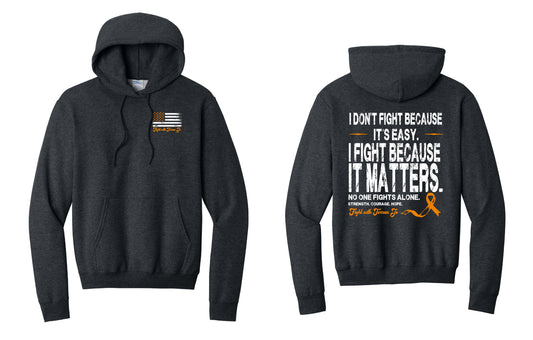 Fight With Terran Flag Hoodie