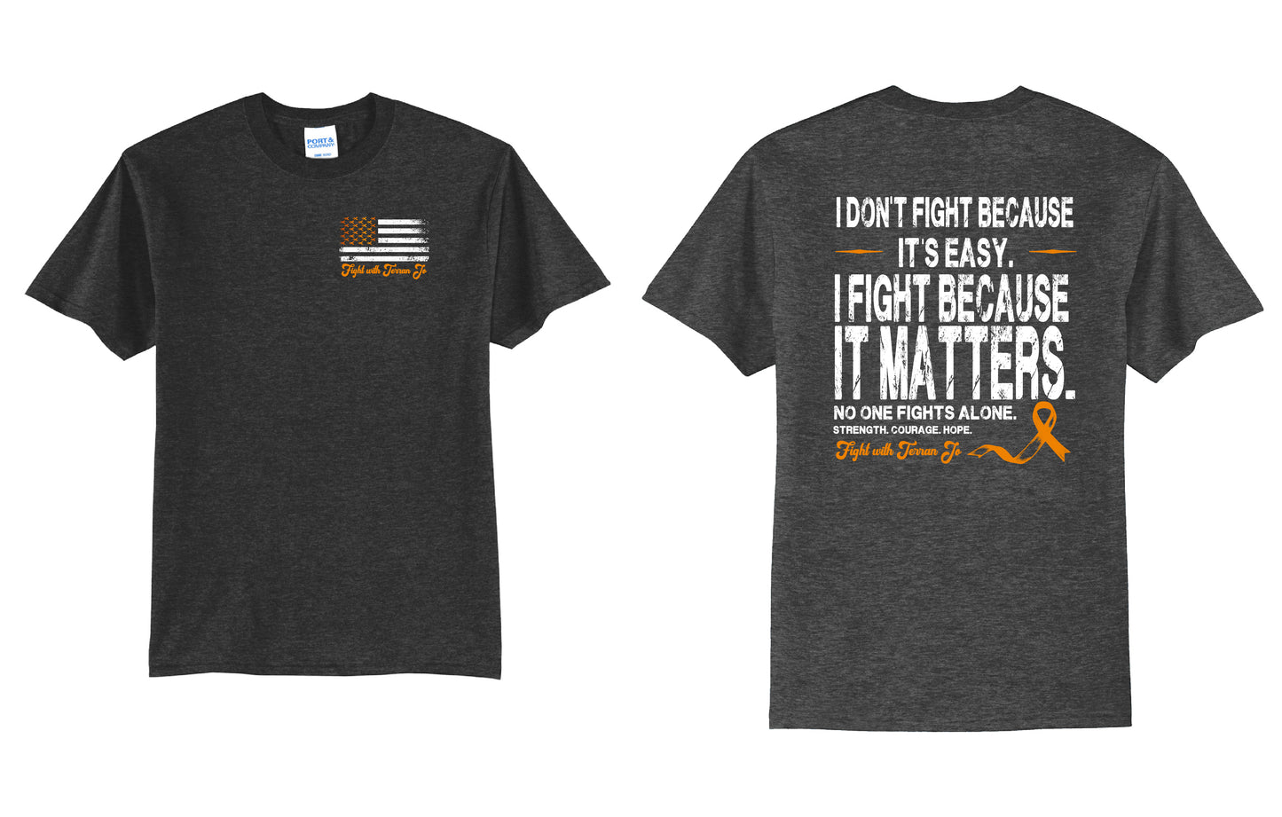 Fight With Terran Flag T-Shirt