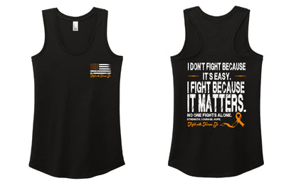 Fight With Terran Flag Racerback Tank Top