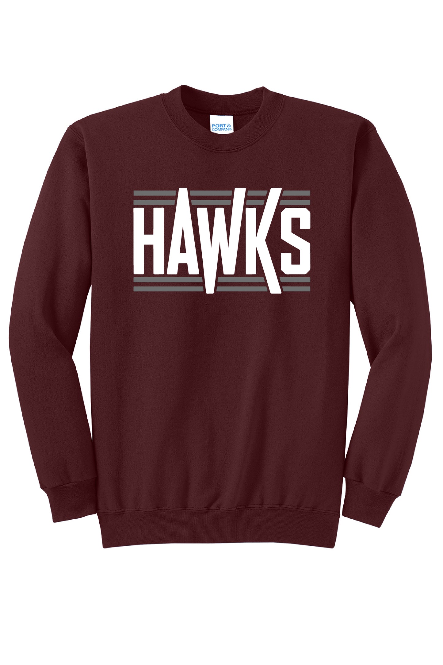 Hawks Stripe Crew