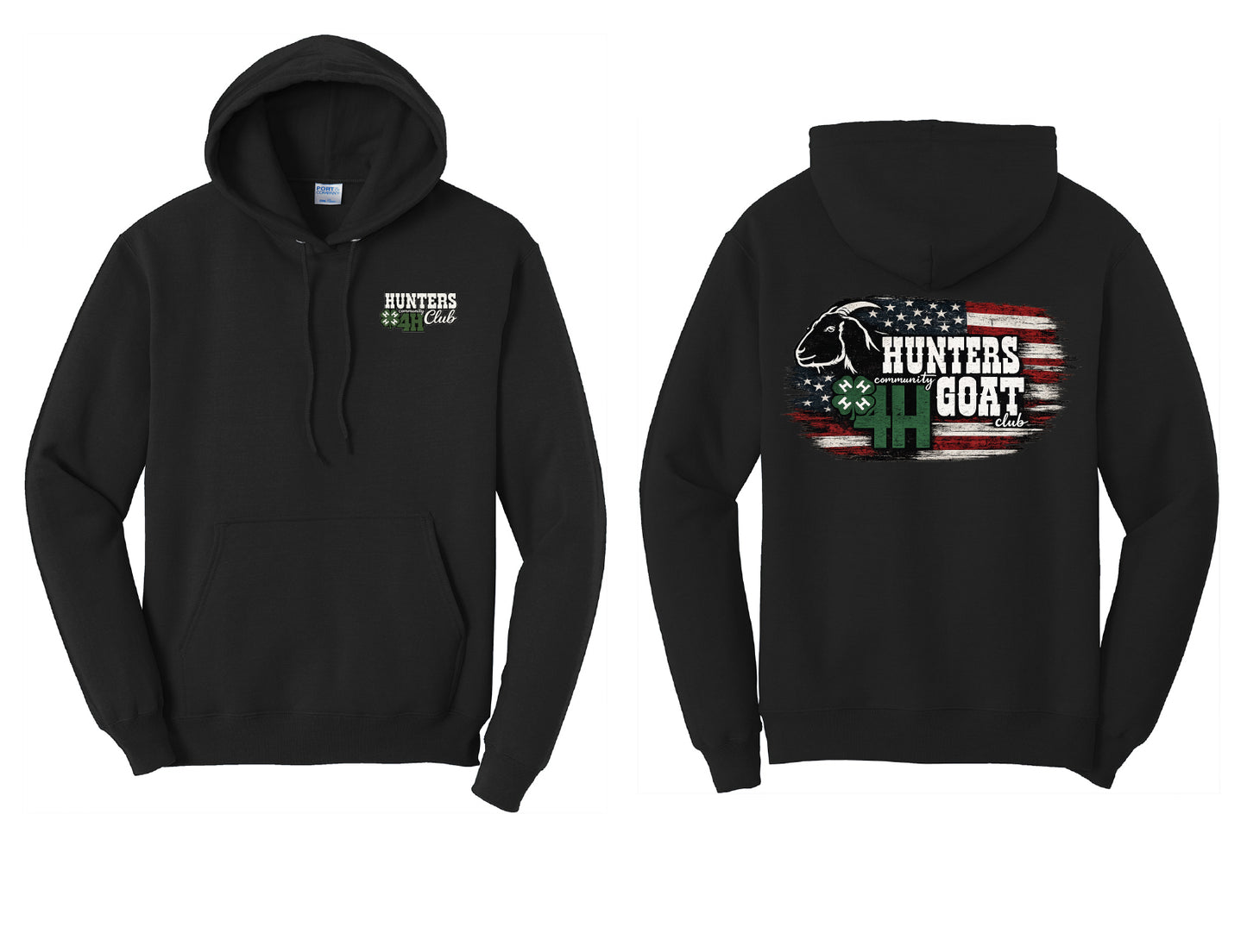 Hunters 4H Goat Youth or Adult Hoodie