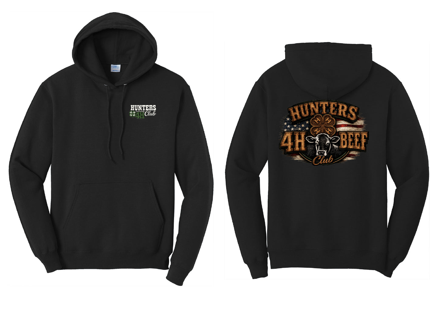 Hunters 4H Beef Youth or Adult Hoodie