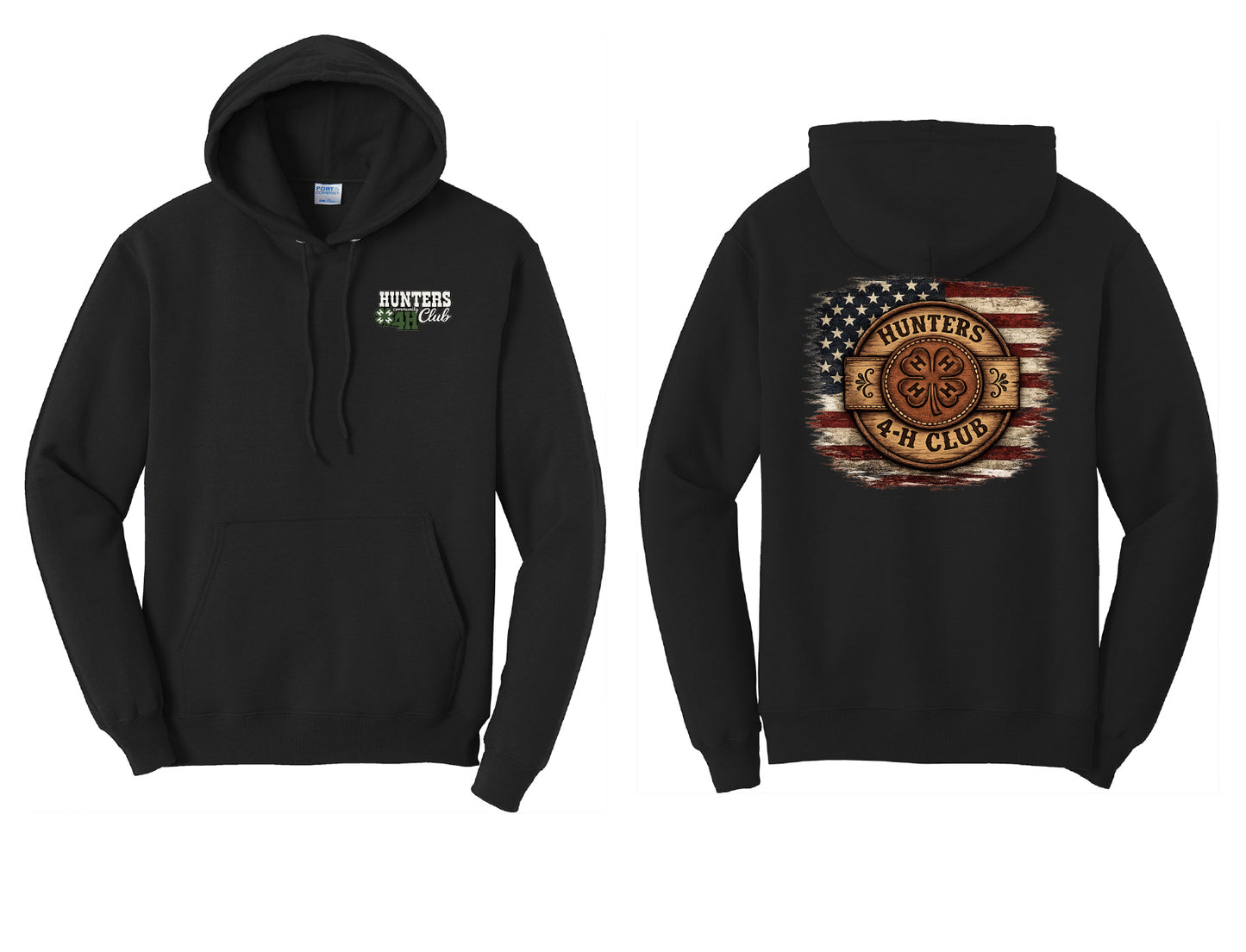 Hunters 4H Club Youth or Adult Hoodie