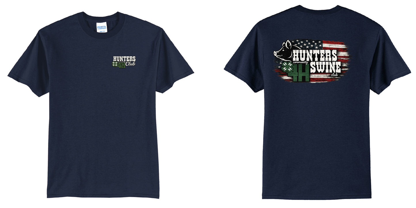 Hunters 4H Swine Youth or Adult T-shirt