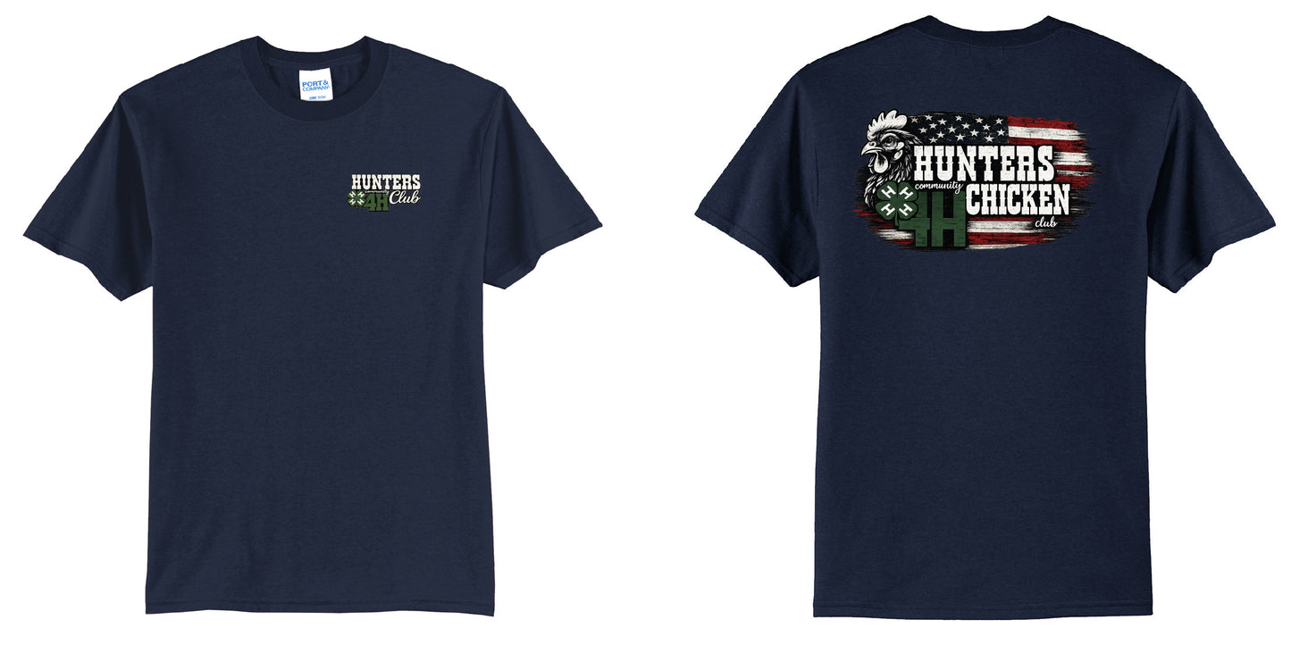 Hunters 4H Chicken Youth or Adult T-shirt