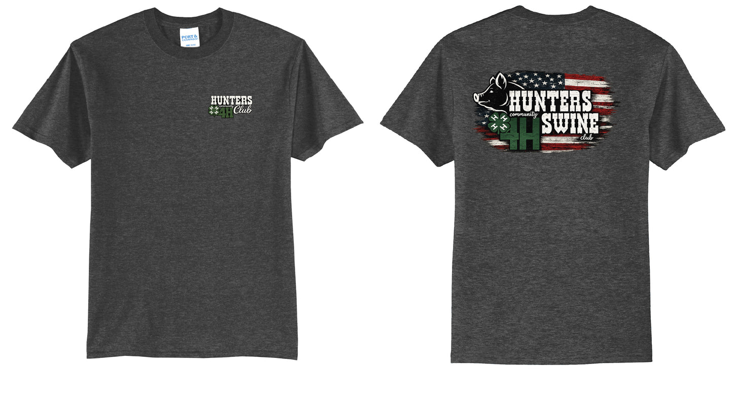 Hunters 4H Swine Youth or Adult T-shirt