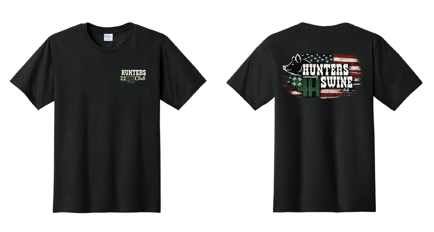 Hunters 4H Swine Youth or Adult T-shirt