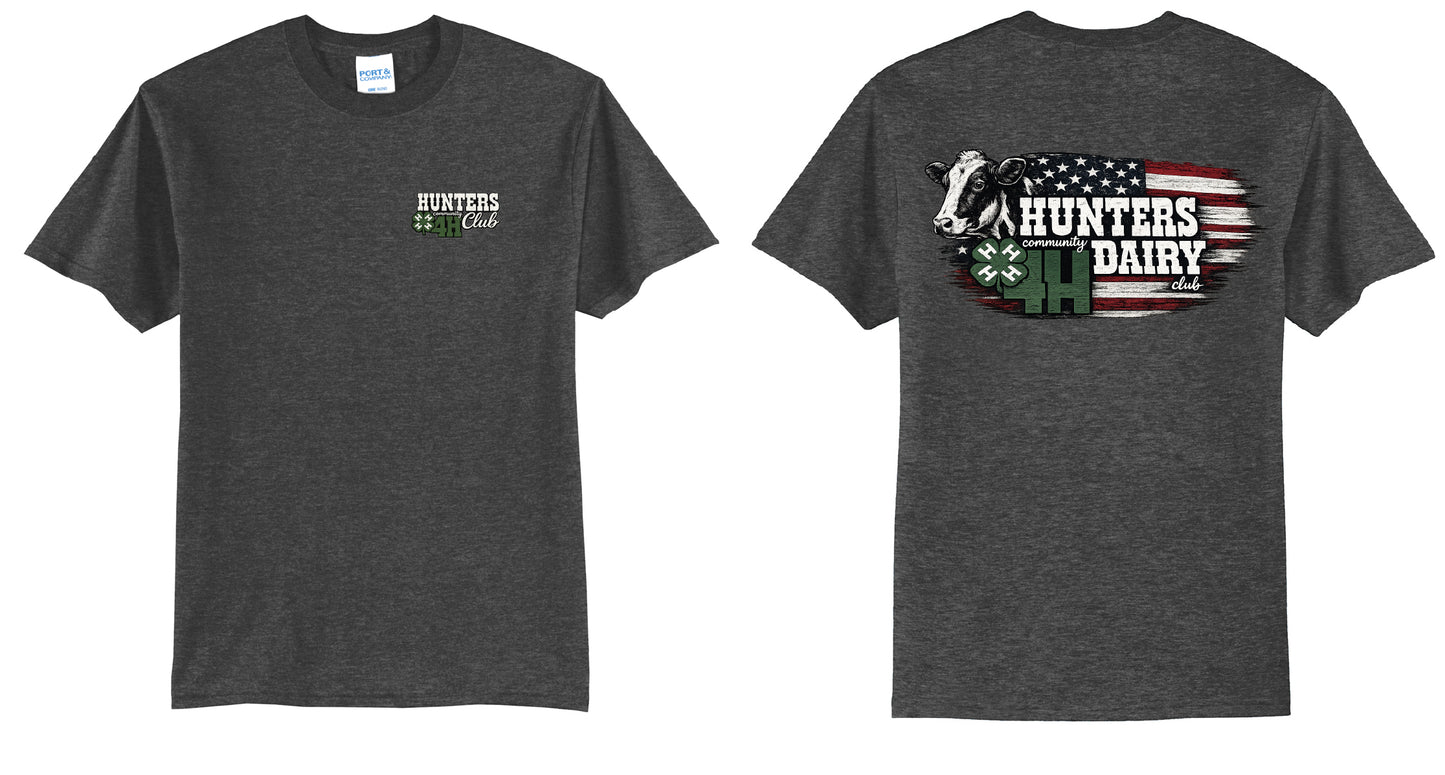 Hunters 4H Dairy Youth or Adult T-shirt