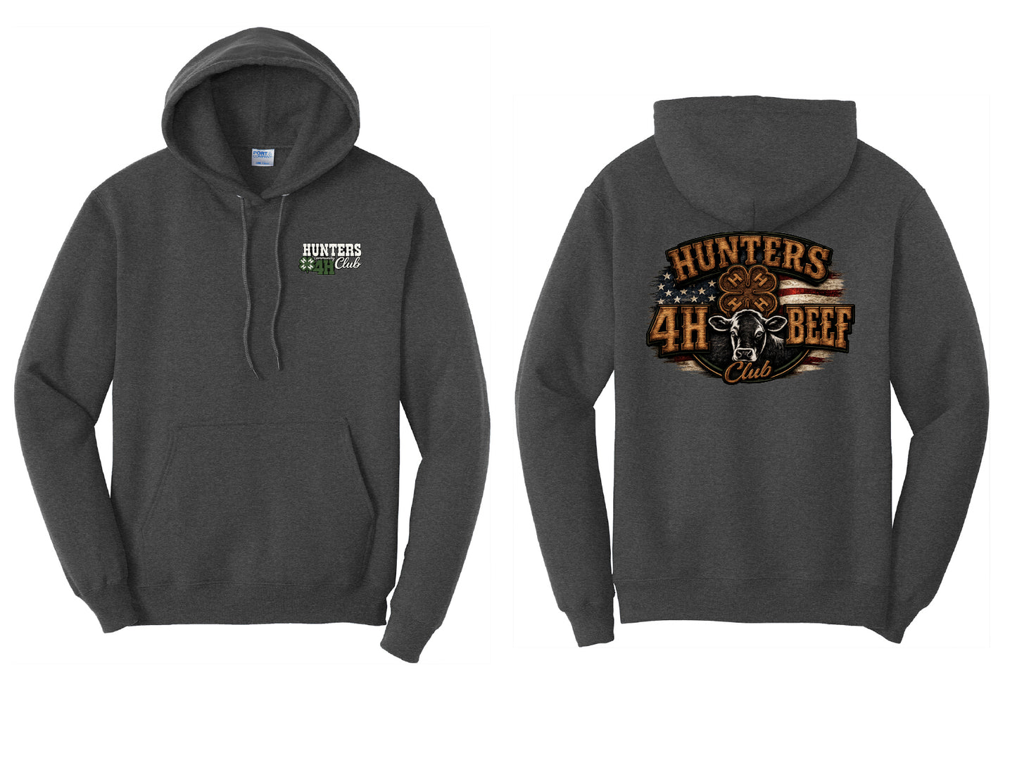 Hunters 4H Beef Youth or Adult Hoodie