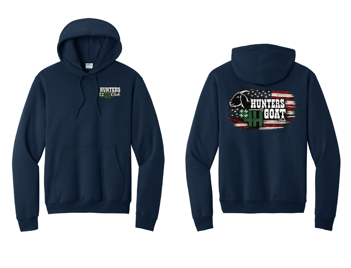 Hunters 4H Goat Youth or Adult Hoodie