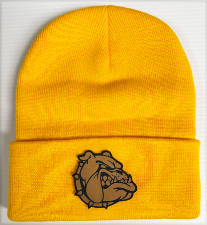 Yellow Bulldog Beanie