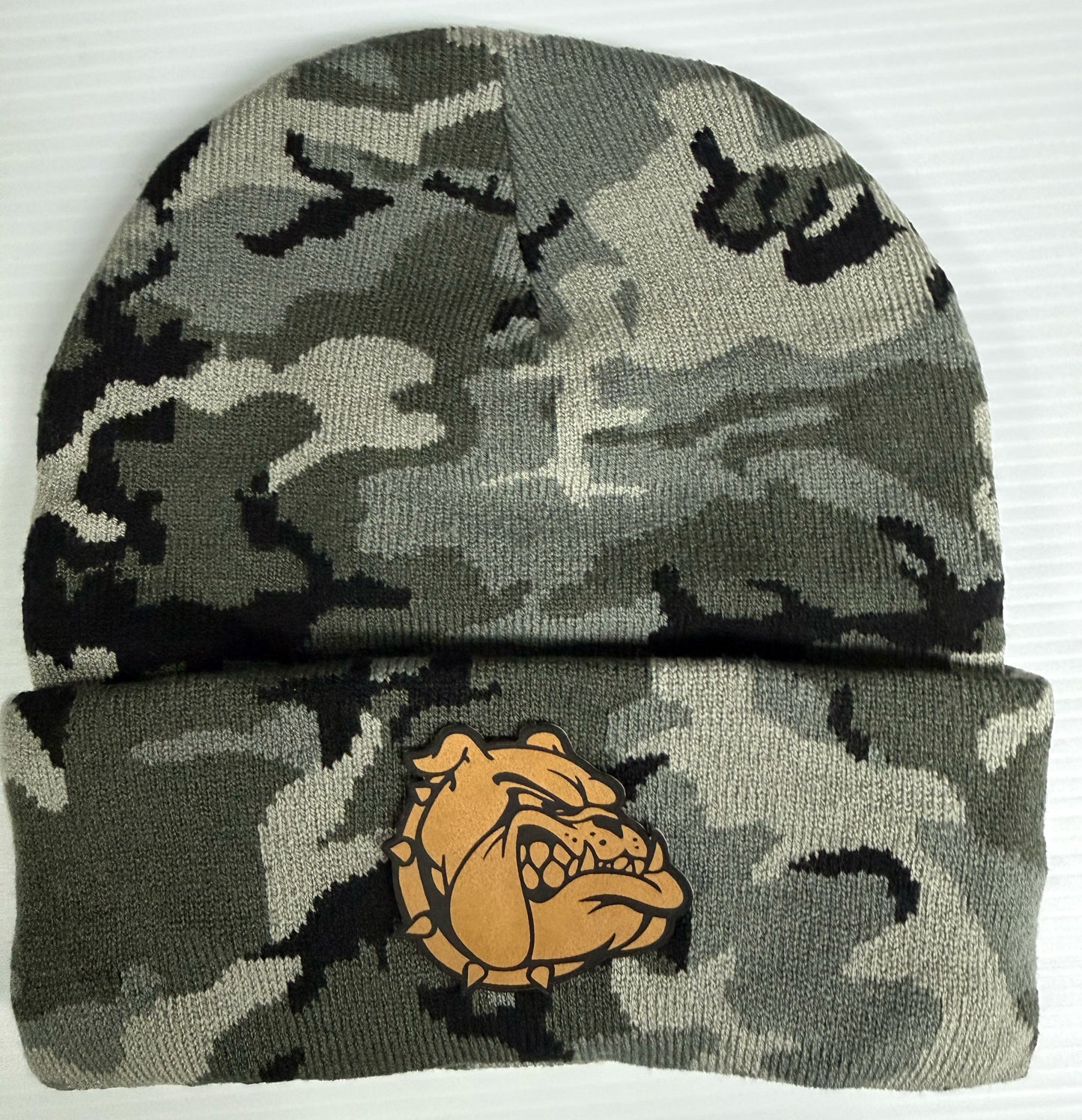 Camo Bulldog Beanie