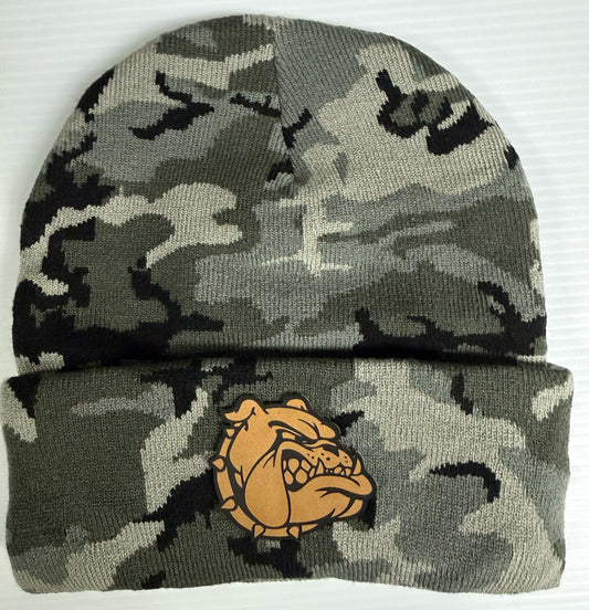 Camo Bulldog Beanie