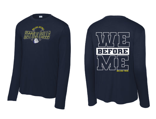 KF Softball Long Sleeve Performance T