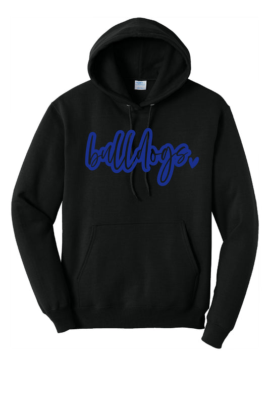 KF Bulldogs Heart Hoodie