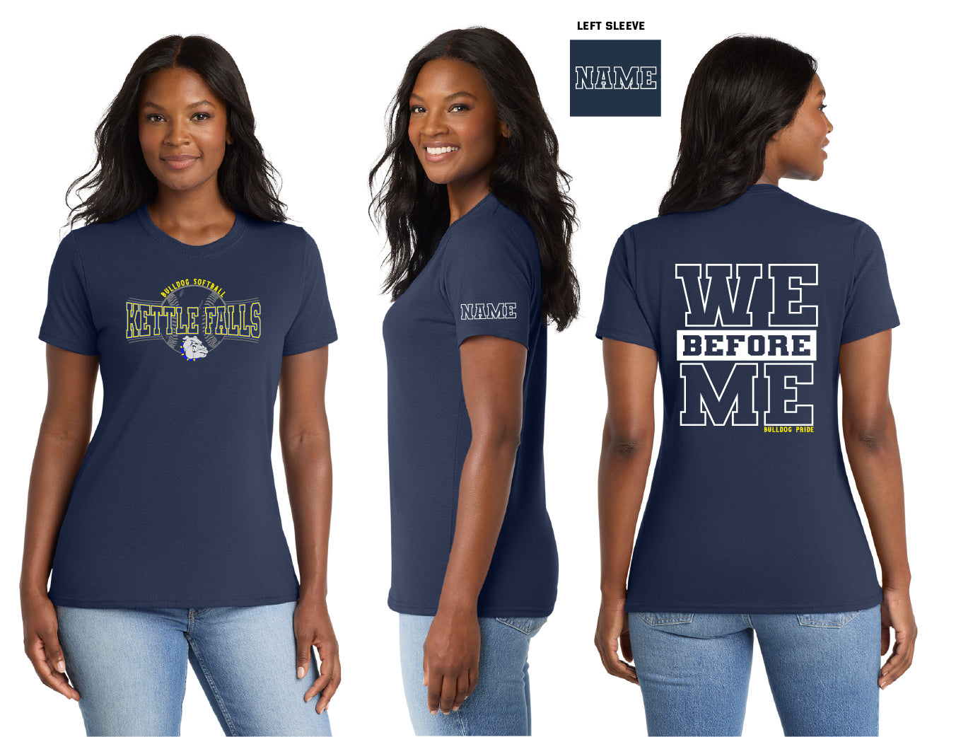 KF Softball Basic Womens T-Shirt